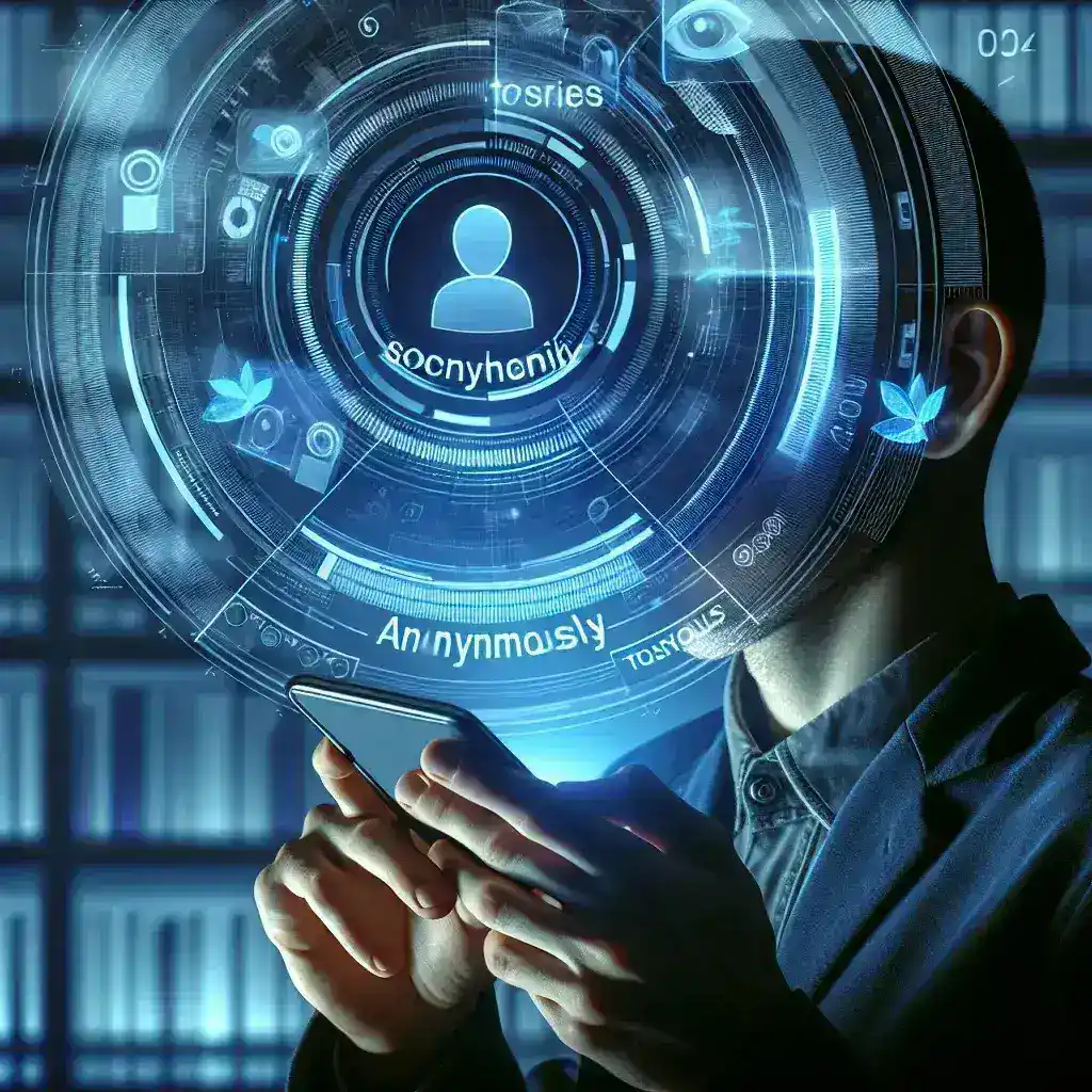 "Guía completa para ver Instagram Stories de forma anónima en 2024, mostrando un teléfono móvil con la aplicación de Instagram abierta y destacando características de privacidad."
