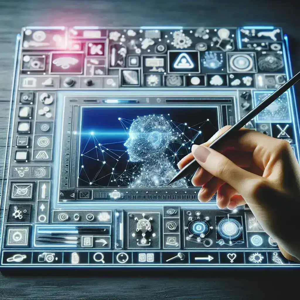 "Imagen que ilustra la nueva función de edición con inteligencia artificial de Google Fotos en España, mostrando una interfaz de usuario moderna y herramientas avanzadas para mejorar fotos de manera realista."