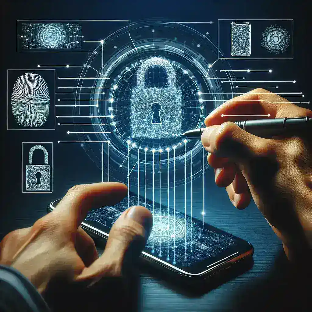 "Infografía mostrando las principales plataformas de seguridad para autenticación multifactor avanzada en 2024, destacando características clave como el inicio de sesión biométrico y la autenticación por código SMS."